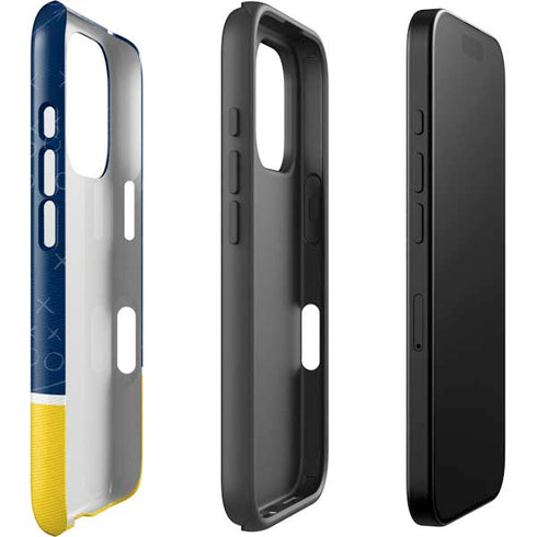 University of Michigan Jersey Split iPhone 16 Pro Max Impact Case